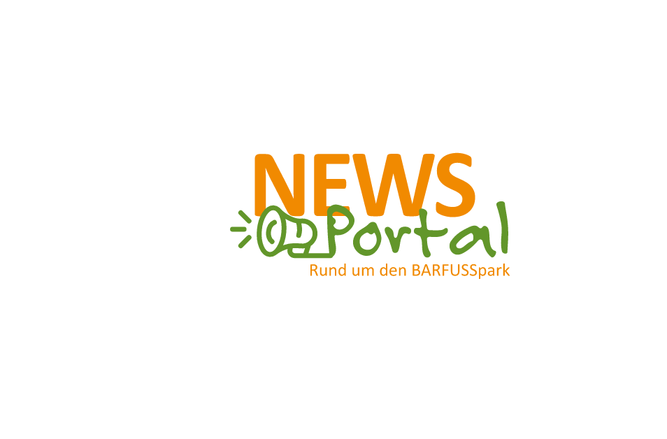 Farbklecks mit Logo Newsportal